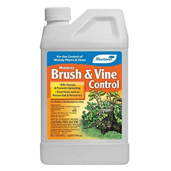Monterey Brush and Vine Killer Herbicide, with Triclopyr 8.8% for Woody Plant and Stump Control