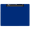Blue, variant on 17x11 Clipboard Acrylic Panel Featuring an 11" Hinge Clip Blue