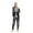 Skeleton printed, Black, variant on Pitauce Matching Family Pajamas Sets Skeleton Printed One-Piece Jumpsuit Halloween Hooded Zipper Onesie Loungewear with Pockets