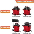 thumbnail image 4 of 16 and 20 Gallon Wet/Dry Vacuum Collection Bags replace for Craftsman 、rriged shop vec CMXZVBE38749, Universal Vacuum Filter Bags, 10 packs, 4 of 7