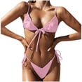 thumbnail image 2 of Tponi Sexy Swimsuit For Women One-Piece Pink Women Swimsuit Clearance XL, 2 of 4