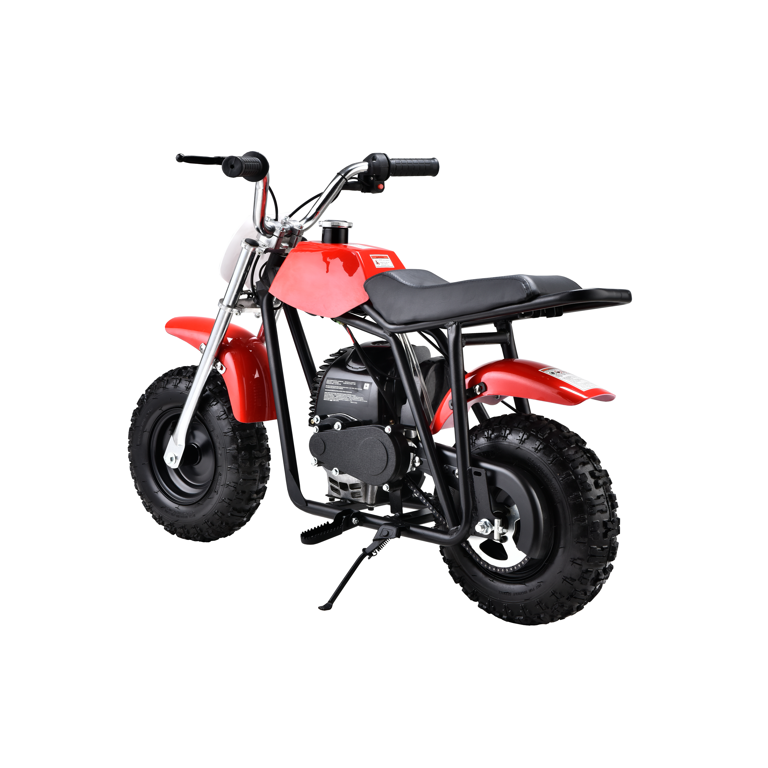 Motoworks 125cc Petrol Powered 4-Stroke Kids Dirt Bike - Red