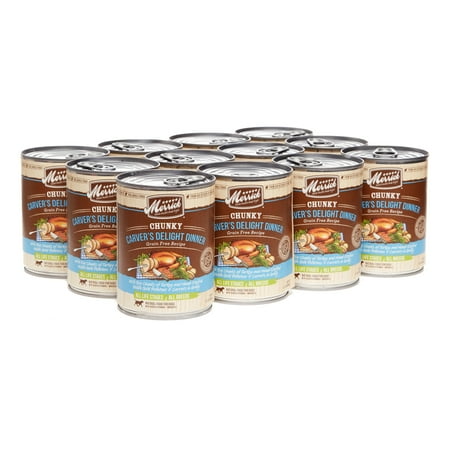 Merrick Classic Grain-Free Chunky Carver's Delight Dinner Wet Dog Food, 12.7 Oz.