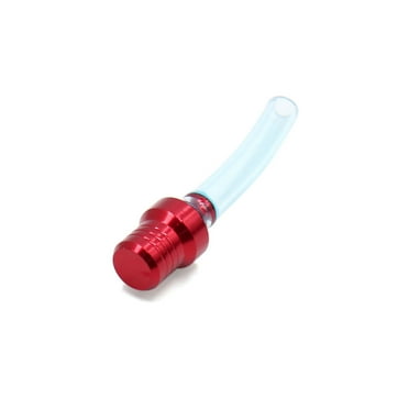 Red Motocross Motorcycle Fuel Tank Gas Cap Valve Vent Breather Hose Pipe