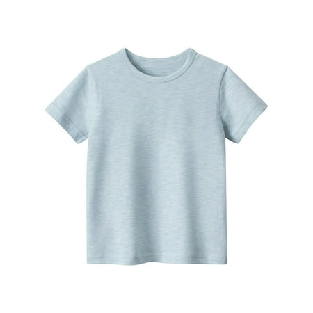 

Newborn Baby Boys T-Shirts Cartoon Printed Short Sleeve Crew Neck Cotton Basic Layering Tee Breathable Lovely Tshirts