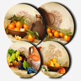 thumbnail image 1 of Vintage Fruits Electric Stove Burner Covers，4 Pack Round Stove Burner Covers，8 Inches and 10 Inches，Gas Stove Burner Covers,Metal Stove Burner Cover，Colorful Rustic Cooktop Decorative，Kitchen Decor, 1 of 7