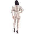 thumbnail image 3 of Animal Print Dolman Sleeve Jumpsuits, 3 of 8