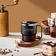 thumbnail image 6 of 400ml 304 Stainless Steel Insulated Coffee Mug with Lid & Handle – Double-Wall Travel Mug for Office, Camping & Daily Use, 6 of 6