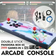 [2000 HD Retro Games] Pandora Treasure 3D Box Arcade Game Console 1280x720 Full HD 2 Players Arcade Machine Support TF Card to Expand More Games for PC / lapto p / TV / PS Controller (Rainbow)