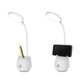 thumbnail image 3 of Lámpara de escritorio, lámpara de mesa LED regulable, luz nocturna para niños con interruptor táctil y portalápices, 24 LED, lámpara de noche recargable por USB para leer, estudiar, 3 of 5