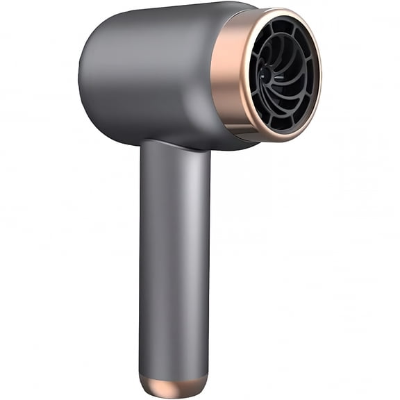 HIBIBUD Portable Cordless Hair Dryer, 1000W Bladeless Mini Rechargeable Dryer with 3 Speed Settings