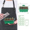 thumbnail image 5 of 5 paquetes de bandeja de inicio de semillas Kit de inicio de semillas con domo de humedad Bandejas de inicio de plántulas de plantas Kit de estación de germinación de semillas de invernadero inte, 5 of 5