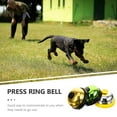 thumbnail image 4 of OULII 3Pcs Puppy Training Bells Plastic Assorted Color Footprint Pattern for Dog Potty Communication, 4 of 8