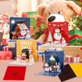 thumbnail image 4 of 6 Pcs Christmas Cards 3D Christmas Card Handmade Holiday Greeting Card,Christmas Cards, 4 of 5