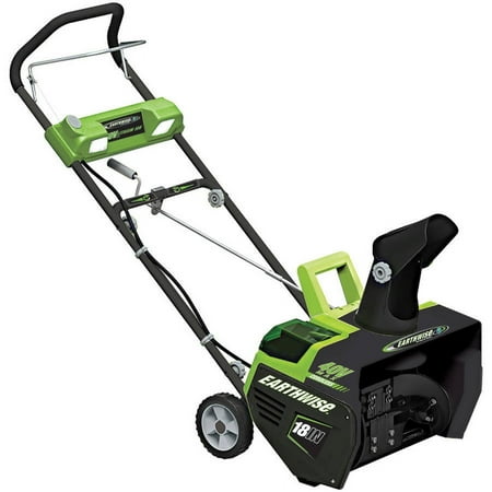 UPC: 0052909740181 | Earthwise SN74018 40-Volt Lithium Ion Cordless Brushless Motor 18  Snow Thrower with LED Lights