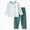 B31-Dark Green, variant on Toddler Baby Girl Fall Clothes Long Sleeve Hoodie Sweatshirts Pants Set Winter Outfits 6-12 Months 12-24 Months 2t 3t 4t 5t 6t 7t 8t 9t Children,Durable 2-3 Years
