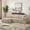 1-Camel, variant on Arouseden 109" Black L Shaped Couch Deep Seat,Left Facing Sectional Sofas with Chaise,Boneless Couch Sectional,Plush Corduroy Couch,Cloud Modular Sectional Sofas for Living Room,No Assembly Required