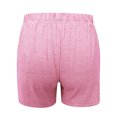 thumbnail image 4 of biudgviw Summer Shorts for Women Striped Elastic High Waisted Casual Shorts Comfortable Beach Vacation Shorts, 4 of 5