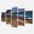 thumbnail image 2 of Brilliant Turquoise Melt Pool - Landscape Canvas Art Print, 2 of 3