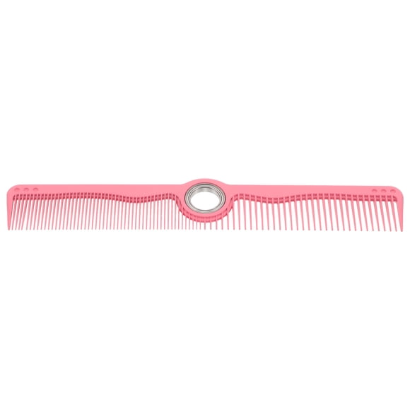 COMPUKAS Peine De Peluquero Rosa Liviano Con Finos Para Un Peinado Cómodo Y En Salón