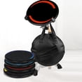 thumbnail image 4 of OULII 1Pcs Black Dumb Drum Carrying Pouch for Musicians Simple Design 12 Inches Diameter, 4 of 8