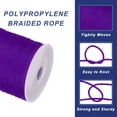 thumbnail image 3 of 1/16 Inch Polypropylene Rope Braided Ropes, 328ft Nylon Rope Dark Purple, 3 of 6