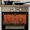 Orange, variant on Ombre Gray Geometric Kitchen Towels Set of 3, Water Absorbent Dish Towel, Modern Abstract Art Decorative Hand Towels - Quick Drying Cloth for Cooking Baking, 18x28 Inch