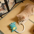 thumbnail image 5 of ERK 1Pcs Interactive Cat Chew For Teething Health Rope Biting Teether Training Play With Natural Textures, 5 of 5