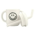 thumbnail image 2 of Stephan Baby Sippy Cups - Soft 100% Silicone Training Cup Lid & Straw for Babies Toddlers, 4-Ounce, Smile, 2 of 4