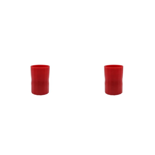 Tholdsy Conector de botella de agua, juguete científico, tubo ciclónico, herramienta hecha a mano, desarrollo de inteligencia, juguetes de Rojo 2piezas