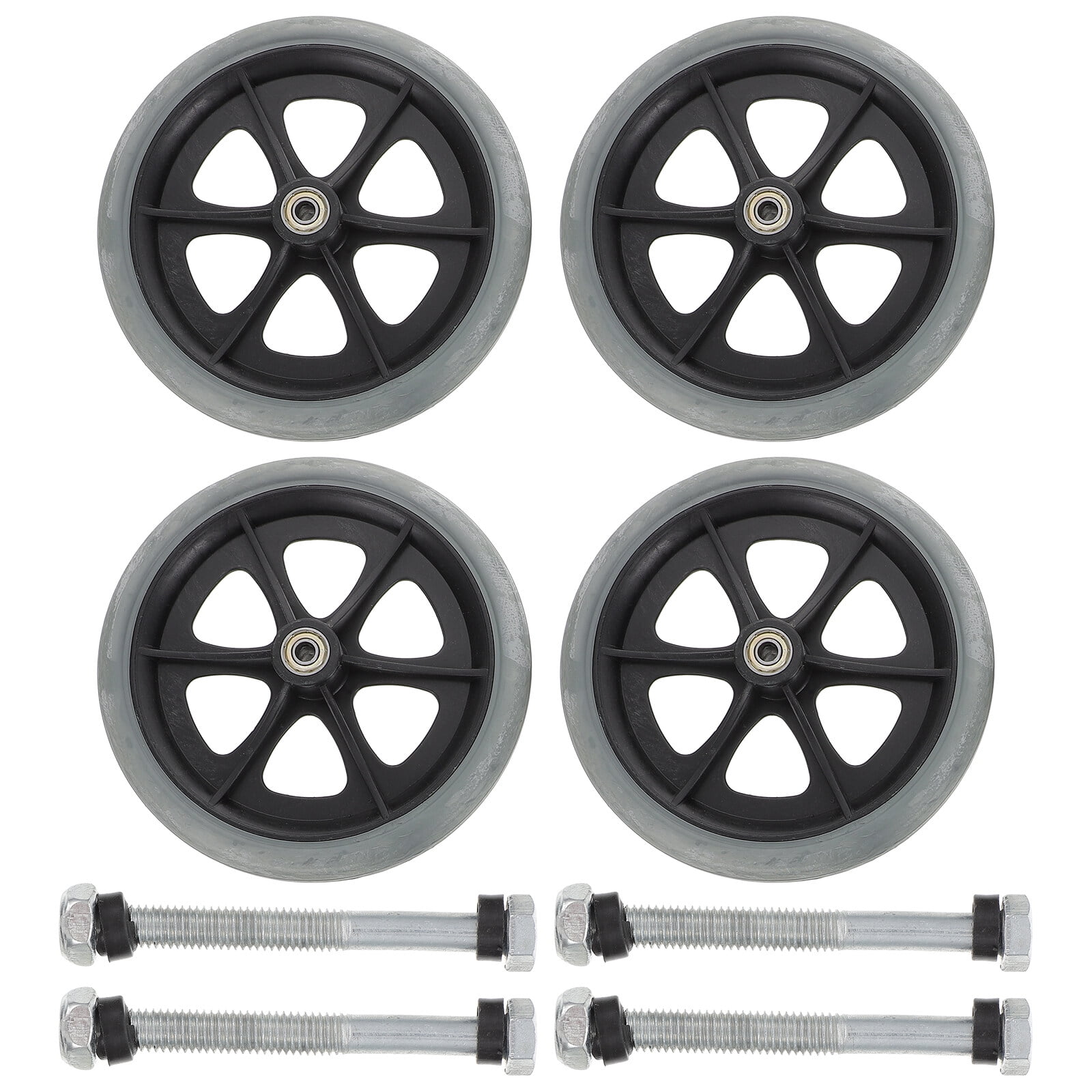 Heavy Duty Wheelchair Wheels Universal Wheelchair Front Wheels
