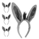 thumbnail image 2 of 5 piezas de accesorios para el cabello con orejas de burro: diadema de disfraz de burro, diadema con orejas de animal de peluche para disfraz de Halloween, cumpleaños, fiesta de animales, cosplay, d, 2 of 5
