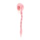 thumbnail image 5 of Peluca de pelo femenino a escala 1:6 para vestir, duradera, para muñeca de 12 pulgadas Trenza Rosa, 5 of 9