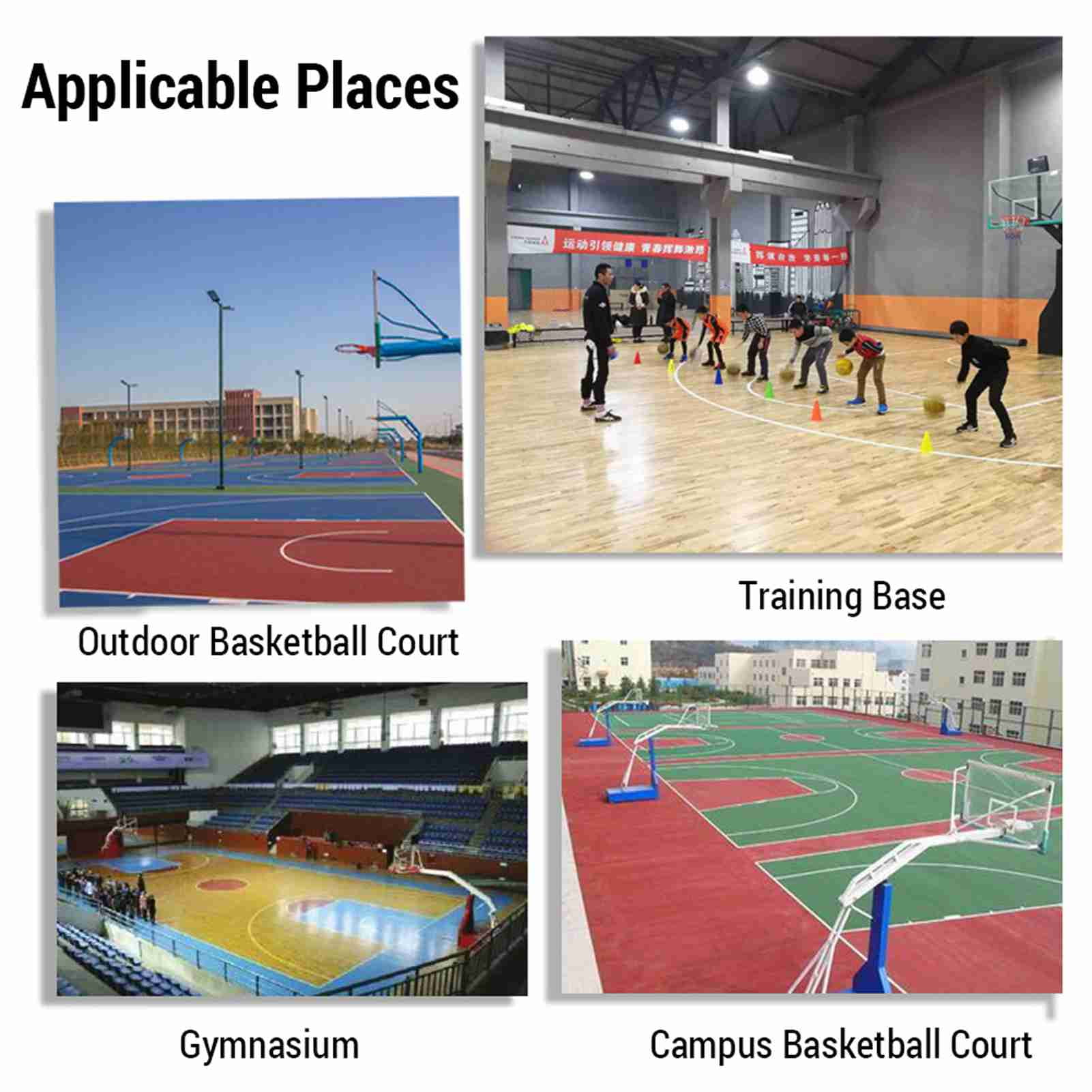 Net Heavy Duty Basketball Chain Net Replacement Galvanized Iron Basket Net