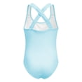 thumbnail image 7 of CAIXIA Girls One Piece Swimsuit Kids Drawstring Bottoms Bathing Suit Color Block Cut Out Modest Ruched Girls Swimsuits Size 10-12 Stretchy Padded Swimwear,5-6 Years, 7 of 7