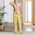 thumbnail image 2 of Gaeub Baby Chicks Print Mens Pajama Pants,Lounge Pants With Pockets And Drawstring-XX-Large, 2 of 6