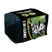 Jumbo 2 in 1 oversized game set with Chess and Checkers by b4 Adventure