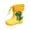 Yellow, variant on TAIAOJING Toddler Classic Children Rain Boots Rubber Children Water Shoes Rain Boots Kids Baby Cartoon Shoes Leisure Footwear 7-8 Years