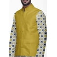 thumbnail image 4 of Atasi Printed Long Sleeve Classic Ethnic Kurta Pyjama Set For Mens Casual Wear, 4 of 5