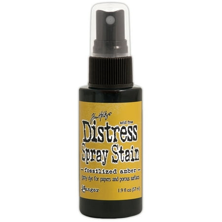 UPC: 0789541044116 | Tim Holtz Distress Spray Stain 1.9oz-Fossilized Amber