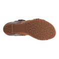 thumbnail image 6 of L'Artiste by Spring Step Women's Swan Slide Sandals Hand Painted Leather, Adjustable Straps, Floral Design, Wedge Heel, Hook & Loop, Open Toe, 6 of 7