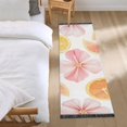thumbnail image 3 of Yayeee Runner Rug for Bedroom 2'x6' Machine Washable Hallway Non Slip Mat, Floral Orange, 3 of 8