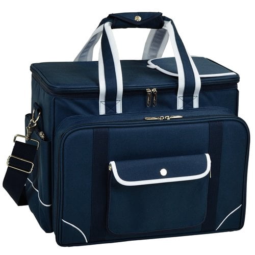 Picnic at Ascot Deluxe Picnic Cooler with Service for 4 (229)