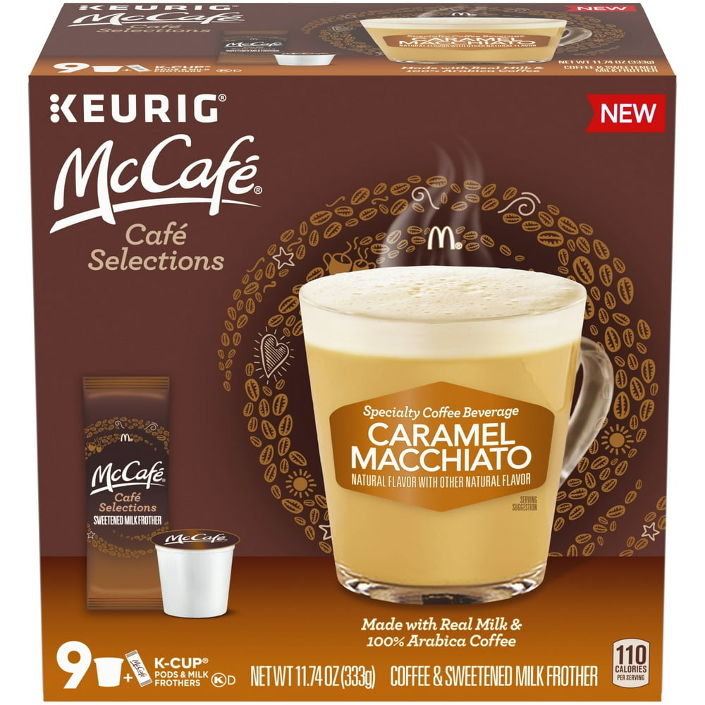 McCafe Cafe Selections Caramel Macchiato Coffee Keurig K