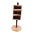 thumbnail image 4 of Soporte para lápiz de madera contenedor de lápices portátiles organizador de escritorio de pluma portátil para la oficina de la escuela del dormitorio S, 4 of 7