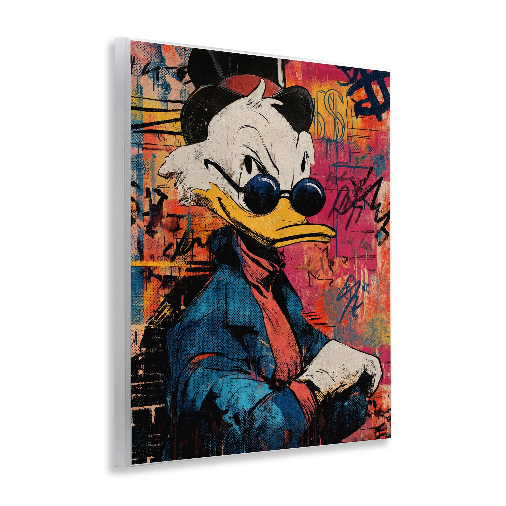 Stupell Industries Pop Style Cartoon Riches Wall Plaque Art, design by Svetlana Aleynikova