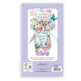 thumbnail image 3 of Clever Cube Pop Up Card - Birthday - Pink Flowers, 3 of 4