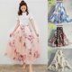 thumbnail image 1 of Falda larga de chifón a la moda de verano con estampado Floral para mujer, falda larga para fiesta en la playa LingWen 8390614121850, 1 of 1