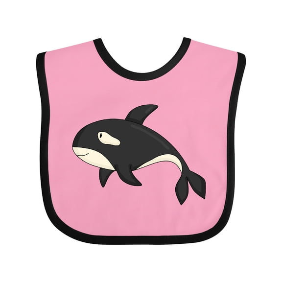 Inktastic Killer Whale Boys or Girls Baby Bib