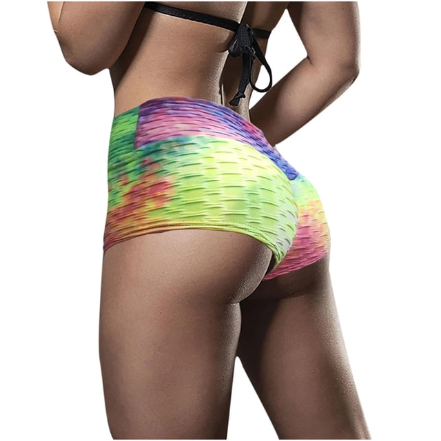 DPTALR Women Basic Slip Bike Shorts Compression Workout Leggings Yoga Shorts Pants